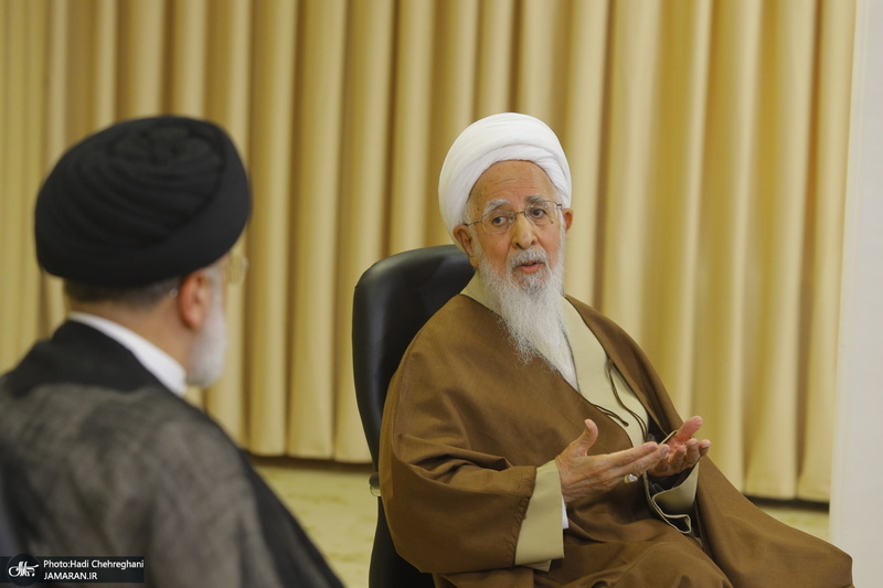 دیدار رئیس جمهور با مراجع عظام تقلید