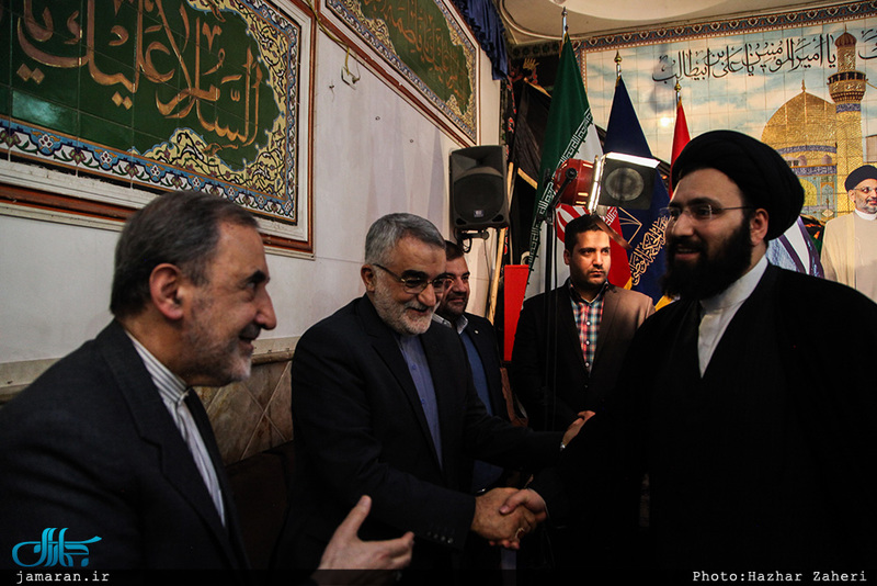 گرامیداشت شهید آیت الله حکیم و شهدای حشدالشعبی با حضور سید علی خمینی