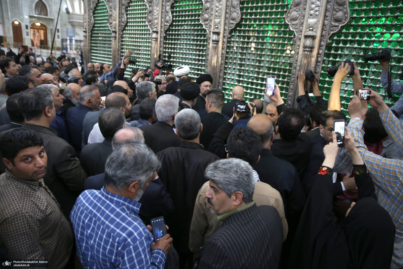 تجدید میثاق وزیر، مدیران و کارکنان وزارت علوم تحقیقات و فناوری با آرمان های امام