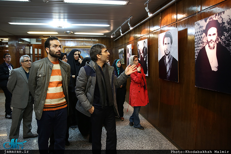 بازدید جمعی از دانشجویان پژوهشکده امام خمینی از جماران