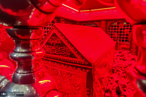 بارگاه ملکوتی حضرت سید الشهدا (ع) در شب اربعین