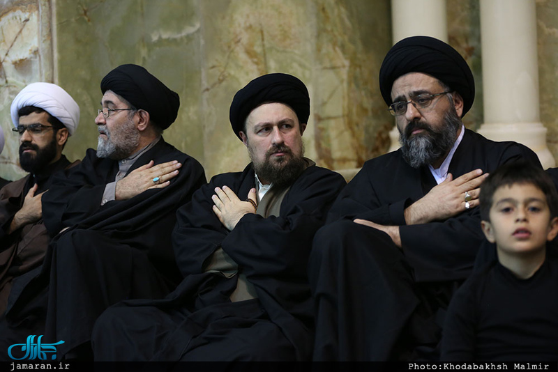 عزاداری شب شهادت حضرت فاطمه زهرا(س) در حرم مطهر امام خمینی(ره)