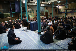 دیدار استاندار و جمعی از مدیران استان تهران با سید حسن خمینی