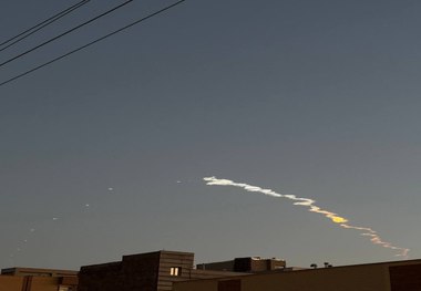 شی نورانی در دامغان دیده شد + عکس و فیلم