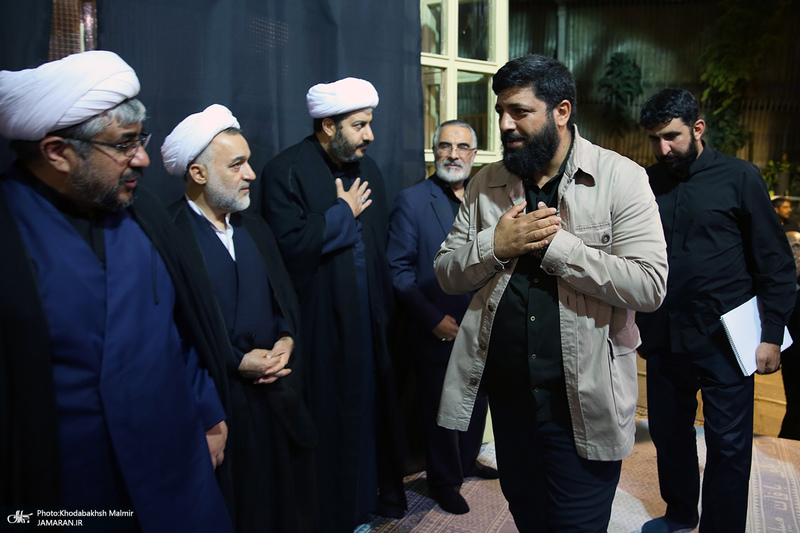 مراسم بزرگداشت آیت الله حسن صانعی (ره) در حسینیه جماران -1