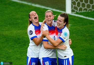 تیم زنان انگلیس قهرمان یورو ۲۰۲۵ شد+ عکس