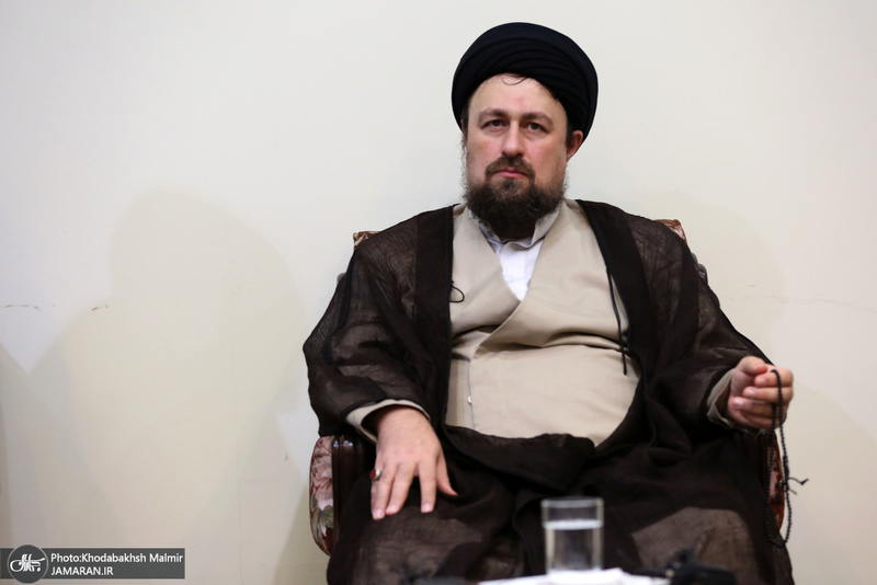 دیدار جمعی از اعضای حزب وحدت و همکاری ملی با سید حسن خمینی