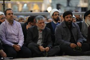 حضور شخصیت های سیاسی و لشکری در سی و پنجمین سالگرد ارتحال حضرت امام خمینی (س) - 3