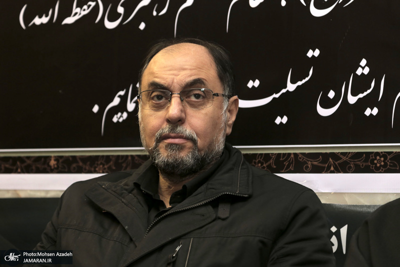 مراسم ختم آیت الله سید هاشم رسولی محلاتی(ره) - سردار وحید حقانیان