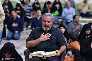 مراسم دعای عرفه در حرم مطهر امام خمینی (س)