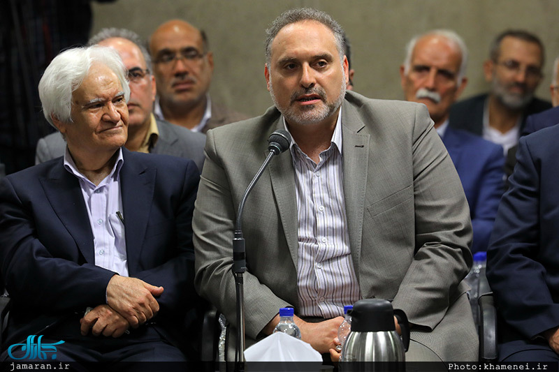 دیدار جمعی از شاعران و اهالی فرهنگ و ادب با رهبر معظم انقلاب