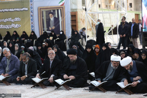 آیین افتتاحیه مرکز فعالیت‌های قرآنی در حرم مطهر حضرت امام خمینی (س)