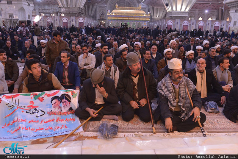 تجدید میثاق وزارتخانه ها، اصناف، نهادها، سازمان ها و اقشار مختلف مردم با آرمان های امام خمینی(س)-1