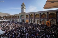 مراسم عزاداری شهادت حضرت فاطمه (س) در حرم امام علی(ع) (1)