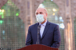 تجدید میثاق رئیس و نمایندگان مجلس شورای اسلامی با آرمان‌های امام خمینی(س)