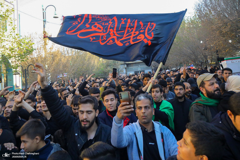 عزاداری روز شهادت حضرت زهرا (س) در قم