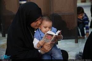 مراسم احیاء شب بیست و یکم ماه مبارک رمضان درحرم مطهر امام خمینی (س) 