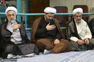 مراسم عزاداری حضرت اباعبدالله الحسین (ع) در حسینیه جماران