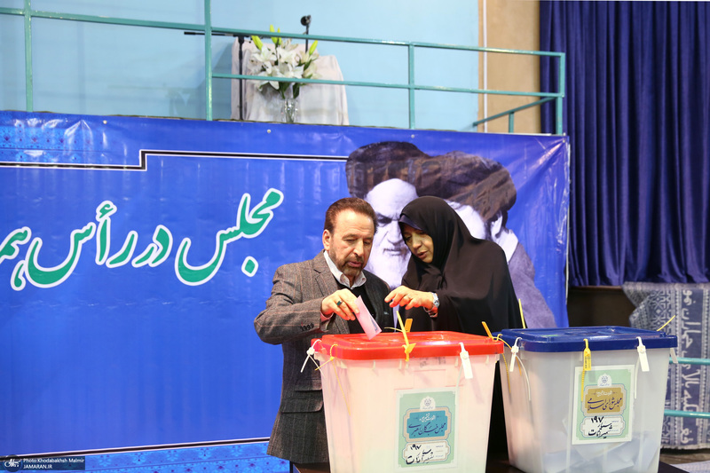 حضور دکتر علی کمساری در  انتخابات مجلس شورای اسلامی و مجلس خبرگان رهبری