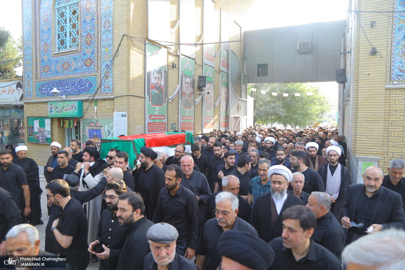 مراسم تشییع و ترحیم مرحومه سیده زهرا هاشمی شاهرودی‎