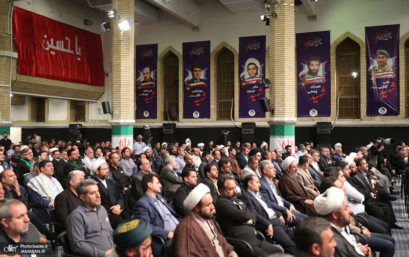 دیدار اعضای ستاد برگزاری کنگره ملی شهدای استان اردبیل با رهبر معظم انقلاب