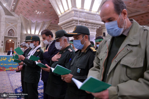 تجدید میثاق خادمین شهدای سپاه محمد رسول الله(ص) با آرمان های حضرت امام خمینی(س)