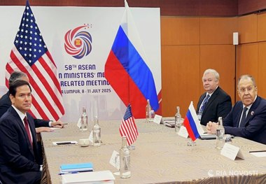 لاوروف و روبیو درباره اوکراین و مسائل پیرامون ایران گفتگو کردند