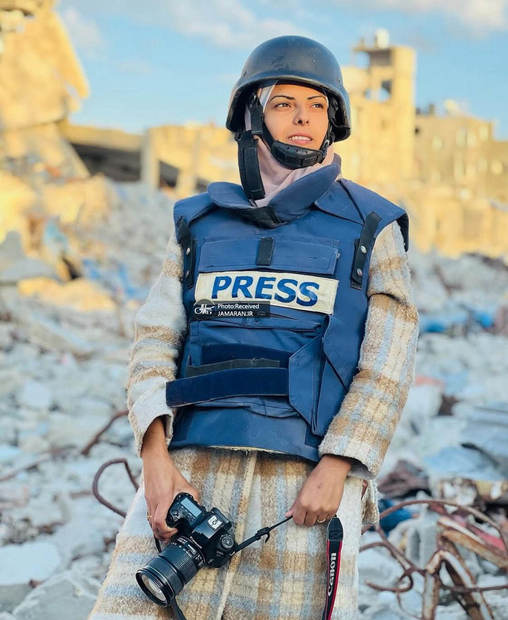  شهادت زن خبرنگار در حمله به بیمارستان ناصر غزه + عکس