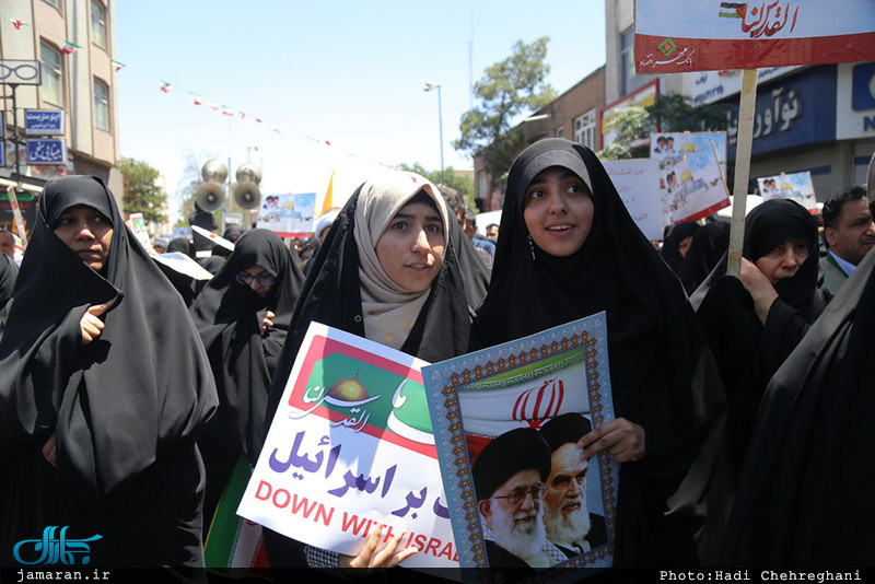 راهپیمایی با شکوه روز جهانی قدس در قم