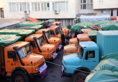 ناوگان حمل و نقل جاده ای خراسان رضوی به کمک سیل زدگان گلستانی شتافت