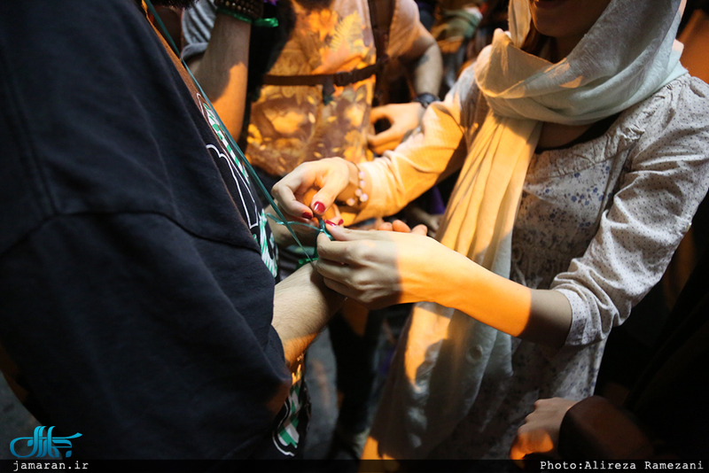 شادی مردم تهران پس از اعلام نتایج انتخابات ۲۹ اردیبهشت 