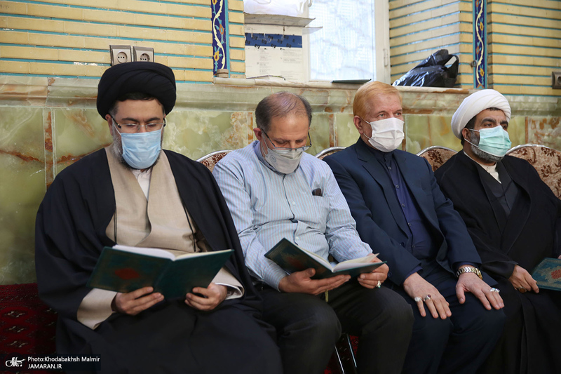 مراسم ختم مرحوم حاج محمد کمساری در قم -1