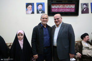دیدار رئیس جمهور با سید حسن خمینی