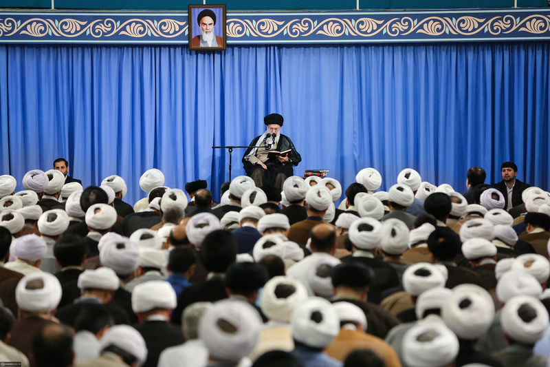 نخستین جلسه درس خارج فقه حضرت آیت‌الله خامنه‌ای در سال تحصیلی جدید