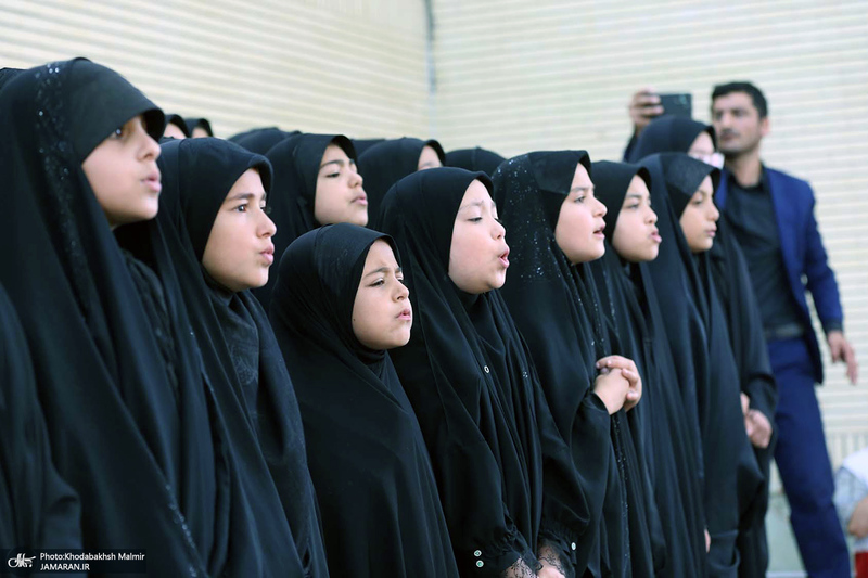 حضور سید حسن خمینی در روستای خیارج استان قزوین -2