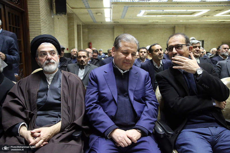 مراسم ترحیم مادر محمد شریعتمداری