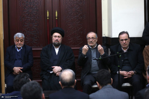 دیدار مدیران و کارکنان سازمان برنامه و بودجه با سید حسن خمینی