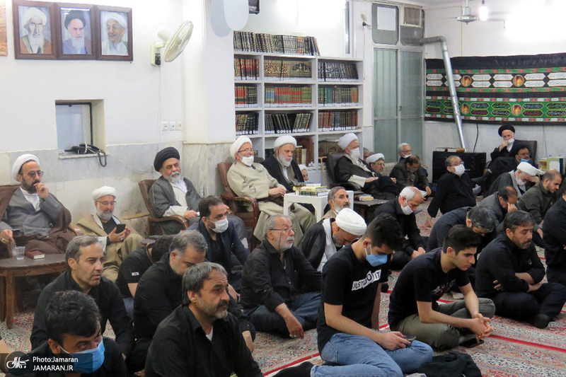 مراسم احیای شب بیست و یکم ماه رمضان دفتر آیت الله العظمی صانعی (ره)