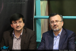 دیدار وزیر ورزش و جوانان و جمعی از ورزشکاران با سید حسن خمینی 
