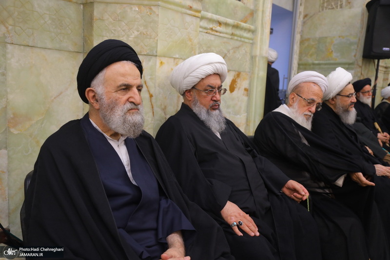 مراسم چهلمین روز ارتحال آیت الله العظمی شبیری زنجانی (ره)