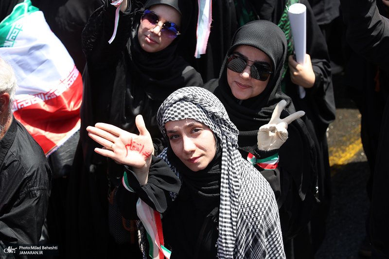 مراسم تشییع پیکر مطهر رهبر شهید انقلاب در تهران -10
