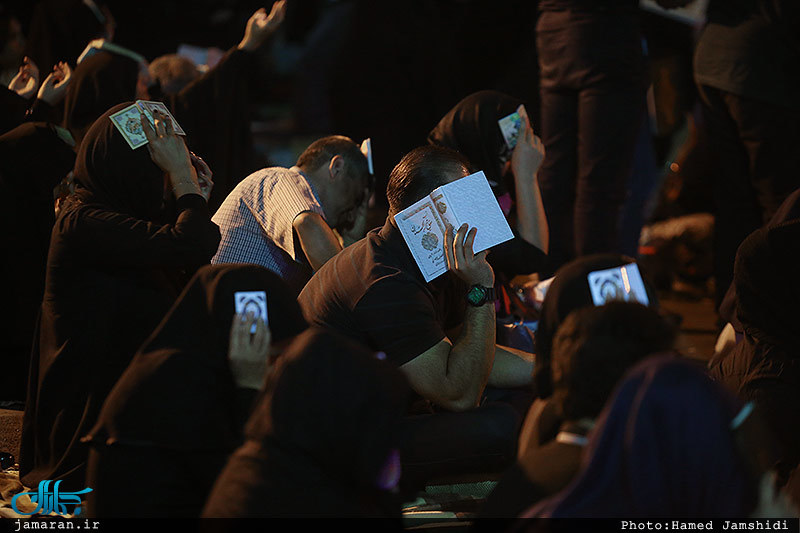 ممراسم احیای شب نوزدهم ماه مبارک رمضان در آستان مقدس امامزادگان جعفر و حمیده خاتون(ع)