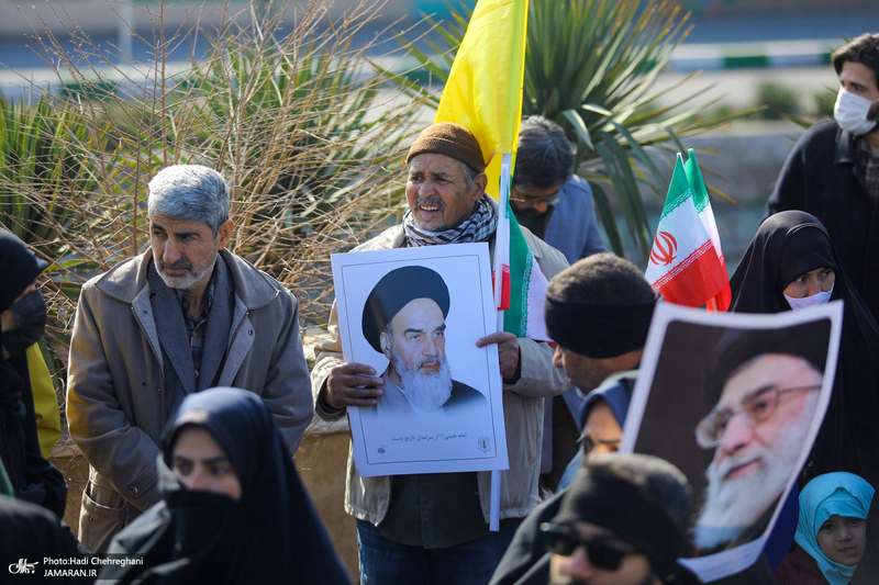 راهپیمایی باشکوه 22 بهمن در قم