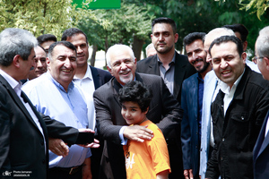 همایش انتخاباتی مسعود پزشکیان در گرگان با سخنرانی ظریف