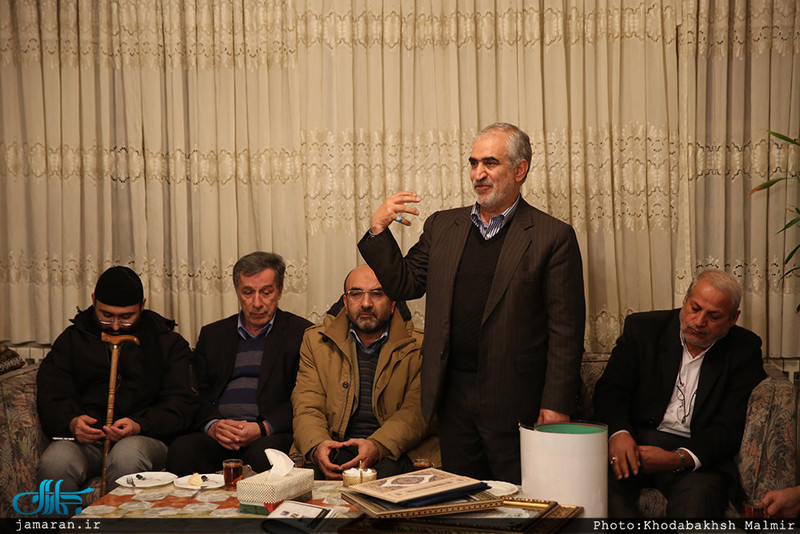 حضور شخصیت های علمی، فرهنگی و سیاسی در منزل آیت الله هاشمی رفسنجانی(ره)