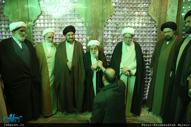 تجدید میثاق هیأت رئیسه و اعضای مجلس خبرگان رهبری با آرمان های امام خمینی(س)