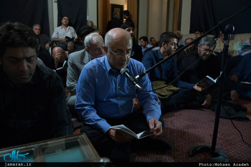 مراسم احیای شب بیست و سوم ماه مبارک رمضان در منزل صادق خرازی