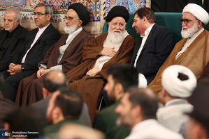 مراسم اولین سالگرد شهادت حجت الاسلام و المسلمین سید ابراهیم رئیسی در حرم مطهر رضوی
