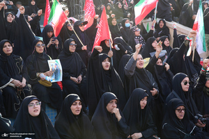 مراسم وداع با رهبر شهید انقلاب در مصلی تهران- 9