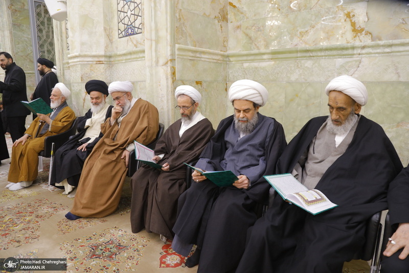 مراسم بزرگداشت آیت الله امامی کاشانی (ره) در مسجد اعظم قم